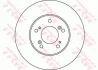 Диск гальмівний передн Лів/Прав ACURA NSX, RL HONDA CR-V I, HR-V, INTEGRA, LEGEND III, ODYSSEY, PILOT, PRELUDE V, SHUTTLE, STEPWGN 1.6-3.5 01.92- TRW DF4028 (фото 2)