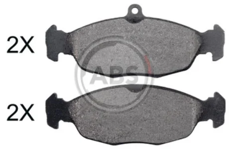 Комплект гальмівних колодок A.B.S. A.B.S. 35006 (фото 1)