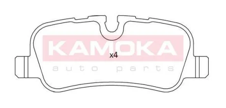 Гальмiвнi колодки дисковi KAMOKA JQ101211