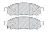 Комплект гальмівних колодок передн, MITSUBISHI L200 / TRITON NISSAN NV200, NV200 / EVALIA 1.5D-Electric 09.09- FERODO FVR4415 (фото 2)