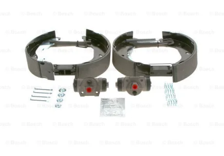 FORD К-т гальмівних колодок (барабан) SUPER PRO TRANSIT 00- (254*52) BOSCH 0204211392