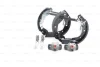 CHEVROLET К-т гальмівних колодок (барабан) SUPER PRO DAEWOO BOSCH 0204114659 (фото 2)