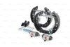 CITROEN Комплект гальм SUPERPRO (колодки + циліндри) C2, C3, Peugeot BOSCH 0204114613 (фото 1)