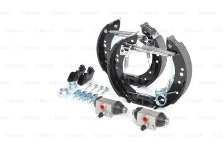 CITROEN Комплект гальм SUPERPRO (колодки + циліндри) C2, C3, Peugeot BOSCH 0204114613