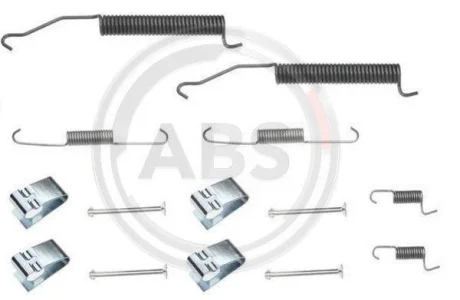 Ремкомплект гальмiвних колодок ZN ABS A.B.S. 0812Q (фото 1)