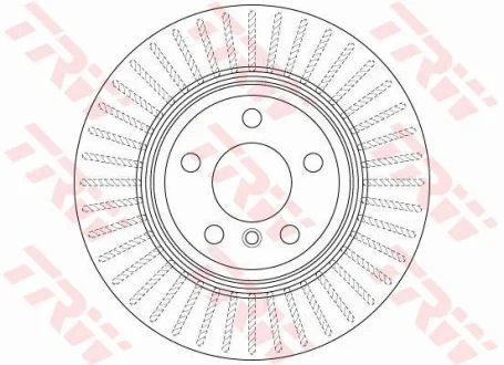 Диск гальмівний задн лів/прав BMW 3 (F30, F80), 3 (F31), 3 GRAN TURISMO (F34), 4 (F32, F82), 4 (F33, F83), 4 GRAN COUPE (F36) 2.0-3.0H 11.11- TRW DF6512S