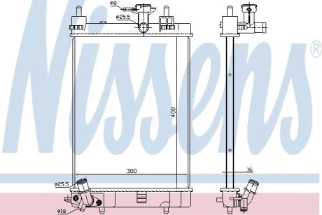 Аксессуар truck NISSENS 617554