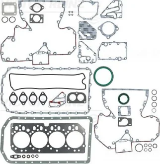 Повний комплект прокладок двигуна BOBCAT 975 CLAAS 546, 556, 566, 426 RA, 426 RC, 426 RX, 436 RA, 436 RC, 436 RX, 446 RA, 446 RC, 446 RX, 456 RA, 456 RC, 456 RX DITCH WITCH 100 REINZ VICTOR REINZ 014539001