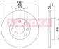 Гальмiвнi диски KAMOKA 1032260 1032260