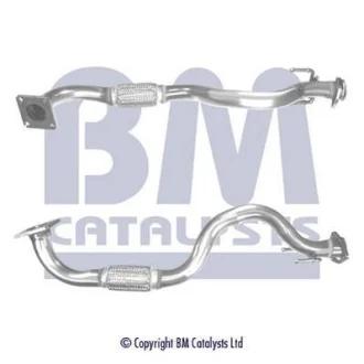 Вихлопна труба передн (довжина:860мм) SEAT LEON, TOLEDO II VW BORA, BORA I, GOLF IV 1.6 02.00-06.06 BM CATALYSTS BM70455