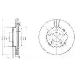 Drive+ Drive+ - Гальмівний диск Dr!ve+ DP1010.11.0823