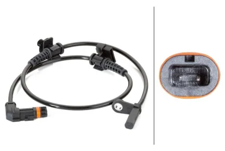JEEP Датчик ABS передн. COMMANDER 3.0 05-, CHRYSLER HELLA 6PU 230 040-001