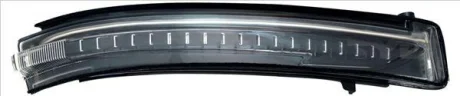 Повторювач повороту в дзеркалі лів (прозорий, LED) NISSAN QASHQAI II J11, X-TRAIL III T32 11.13-09.17 TYC 32401803