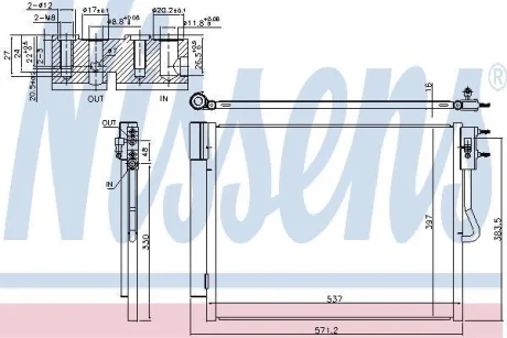 Аксессуар truck NISSENS 940677