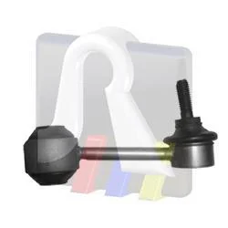 Тяга стабілізатора (заднього) Audi A6 04-11 (L=100mm) RTS 97-95919 (фото 1)