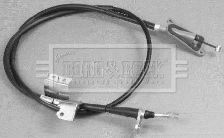 Трос ручного гальма RH REAR BORG&BECK BORG & BECK BKB2956