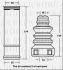 Пильник+вiдбiйник амортизатора BORG&BECK BPK7084 BPK7084