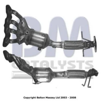 Каталізатор EURO 4 VOLVO C30, S40 II, V50 FORD C-MAX, FOCUS C-MAX, FOCUS II 1.4/1.6/1.6LPG 10.03-12.12 BM CATALYSTS BM91275H