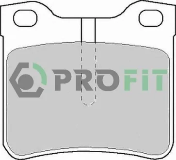 Колодки гальмівні дискові PROFIT 50001044C