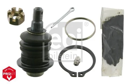 Шарова опора лів/прав (верх передн) (діаметр конуса 16mm, з додатковими матеріалами) MITSUBISHI L 300 / DELICA II, PAJERO I 1.6-3.0 05.80-04.94 FEBI FEBI BILSTEIN 15072 (фото 1)