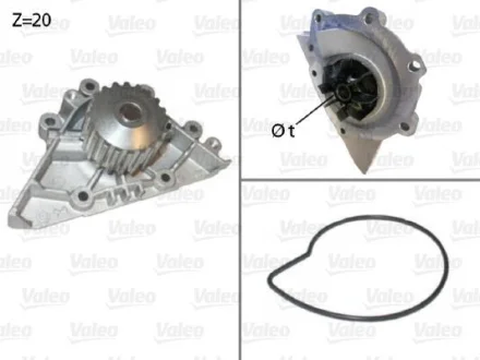 CITROEN помпа води з корпусом C4/C5/C8,Jumpy,Xsara PEUGEOT Valeo 506720
