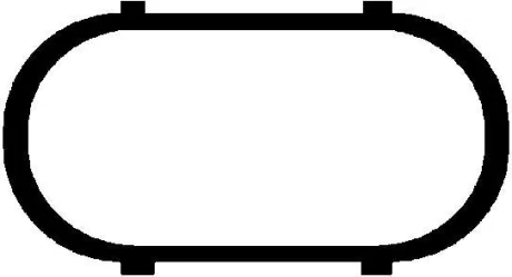 Прокладка колектора впускного BMW 3 (E36)/ 5 (E34) -95 M50 B25 CORTECO 450574H