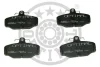 Гальмівні колодки дискові Optimal BP-09512 (фото 1)