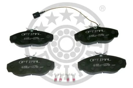 Гальмівні колодки дискові Optimal BP-10490 (фото 1)