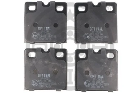 Фото 1 - Гальмівні колодки дискові Optimal BF-0001 Гальмівні колодки дискові Optimal BF-0001 (фото 1)