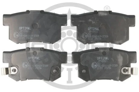 Гальмівні колодки дискові Optimal BP-09823