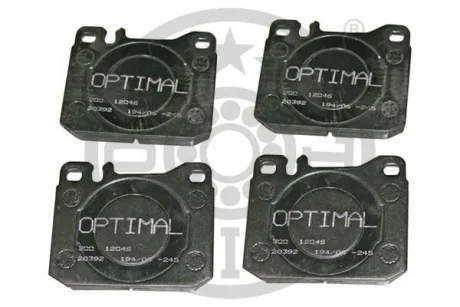 Гальмівні колодки дискові Optimal BP-12046