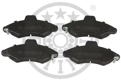 Гальмівні колодки дискові Optimal BP-10207