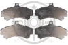 Гальмівні колодки дискові Optimal BP-10074 (фото 1)