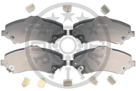 Гальмівні колодки дискові Optimal BP-12704