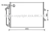 AVA RENAULT Радіатор кондиціонера (конденсатор) з осушувачем Twingo II 07- AVA AVA COOLING RTA5454D (фото 1)