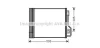 AVA DB Радіатор кондиціонера (конденсатор) з осушувачем Smart Fortwo 07- MCA5013D AVA MCA5013D