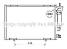AVA FORD Радіатор кондиціонера (конденсатор) з осушувачем Fiesta VI 08- FD5490D AVA FD5490D