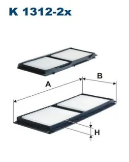 Фiльтр салону FILTRON K13122X