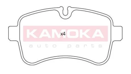 Гальмiвнi колодки дисковi KAMOKA JQ101224