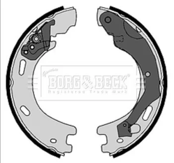 Гальмiвнi колодки барабаннi BORG&BECK BORG & BECK BBS6416