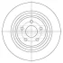 Гальмiвнi диски BORG&amp;BECK BORG & BECK BBD5458 (фото 1)