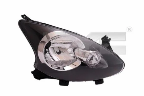 TO Aygo 05- Прав. фара H4, автомат., + коррект. TYC 20-0761-15-2 (фото 1)