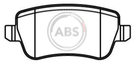 Колодки гальмівні комплект A.B.S. A.B.S. 37496