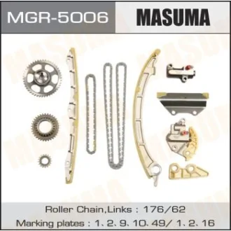 Комплект привідного ланцюга MASUMA MGR5006