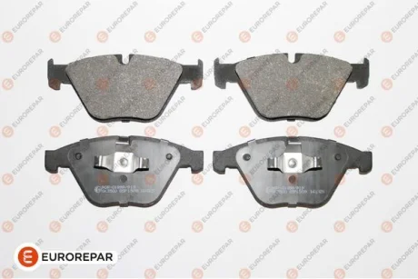 Гальмівні колодки пер. BMW 3 (E90)/5 (E60)/7 (E65) 02-13 (ATE) Eurorepar 1617264280