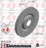 Диск гальмівний Coat Z ZIMMERMANN 110222220 110222220