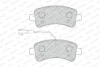 Комплект гальмівних колодок задн , CITROEN JUMPER III  FIAT DUCATO  OPEL MOVANO C  PEUGEOT BOXER 2.0D-Electric 04.06- FERODO FVR4950 FVR4950
