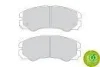 Комплект гальмівних колодок передн, ISUZU RODEO, TFR/TFS, TROOPER II, TROOPER III OPEL FRONTERA A, FRONTERA A SPORT, FRONTERA B, MONTEREY A, MONTEREY B 2.0-3.5 08.91-08.04 FERODO FDB1015 (фото 1)