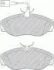Комплект гальмівних колодок передн, CITROEN JUMPER I FIAT DUCATO PEUGEOT BOXER 1.9D-2.8D 02.94-04.02 FERODO FVR1396 (фото 1)