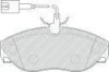 Комплект гальмівних колодок передн, CITROEN JUMPER I FIAT DUCATO PEUGEOT BOXER 1.9D-2.8D 02.94-04.02 FERODO FVR1396 (фото 2)